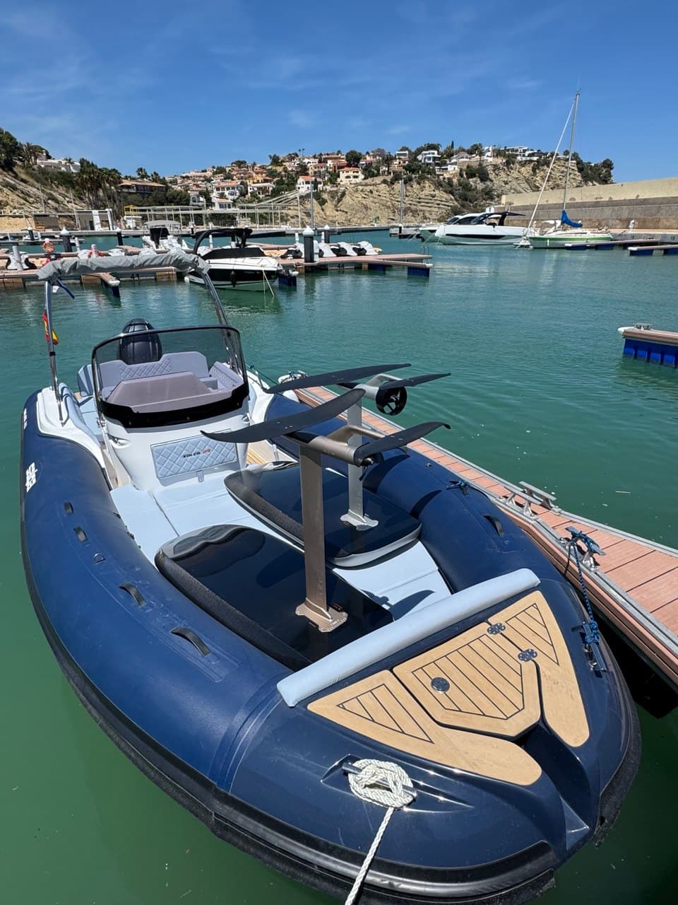 Expérience eFoil Flite sur Bateau